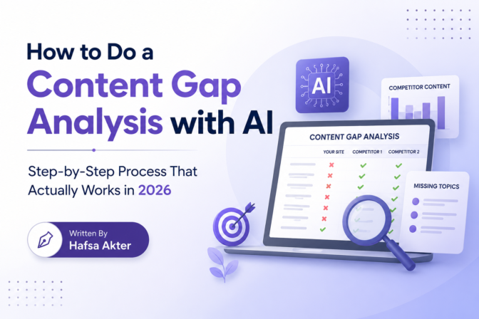 How to Do a Content Gap Analysis with AI